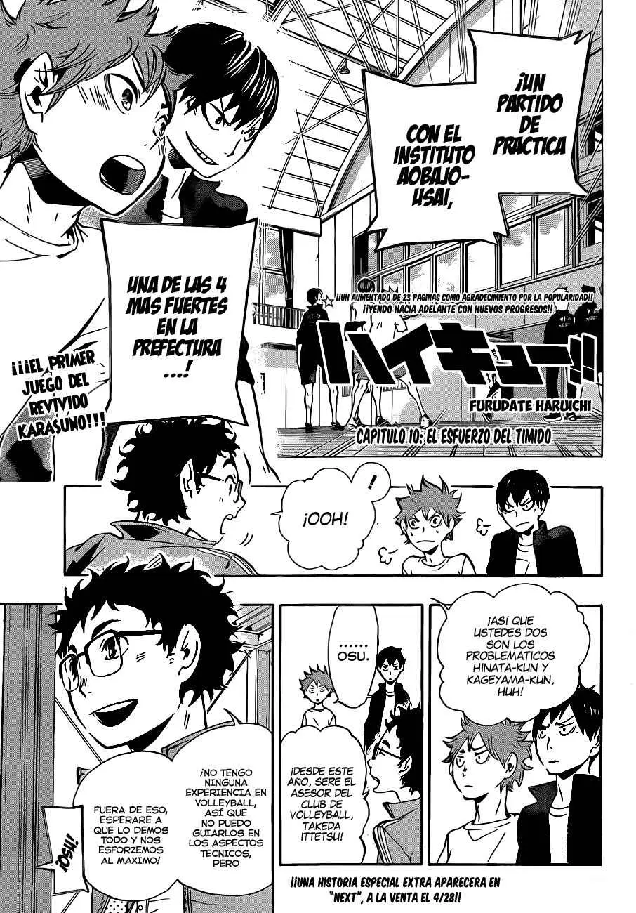 Haikyu!! capítulo 10, página 2