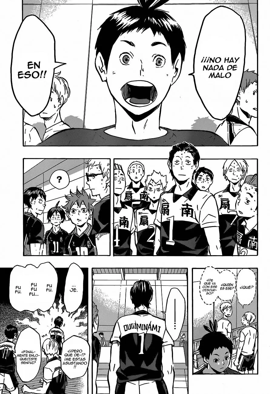 Haikyu!! capítulo 100, página 17