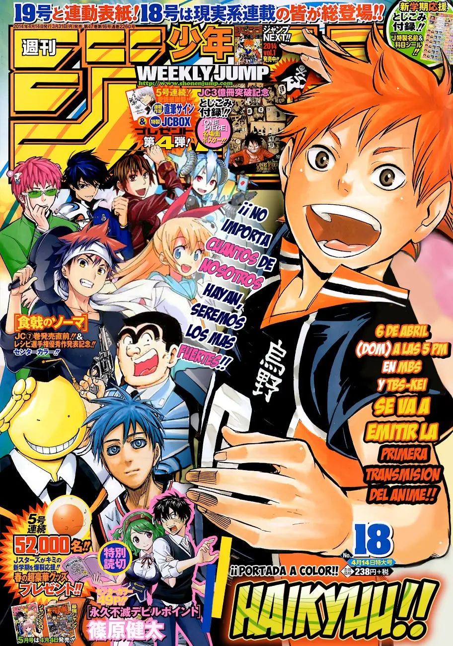 Haikyu!! capítulo 103, página 2
