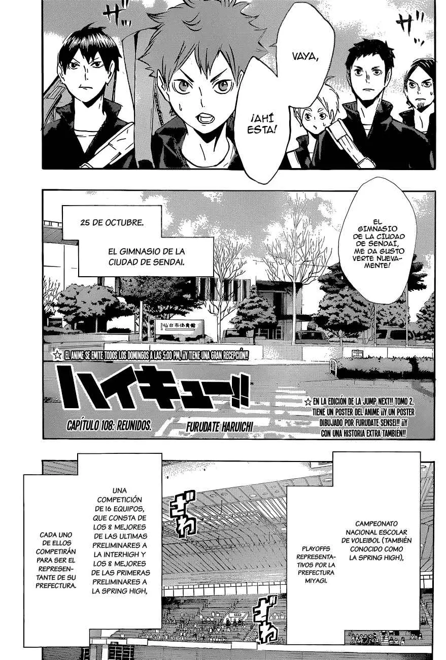Haikyu!! capítulo 108, página 2