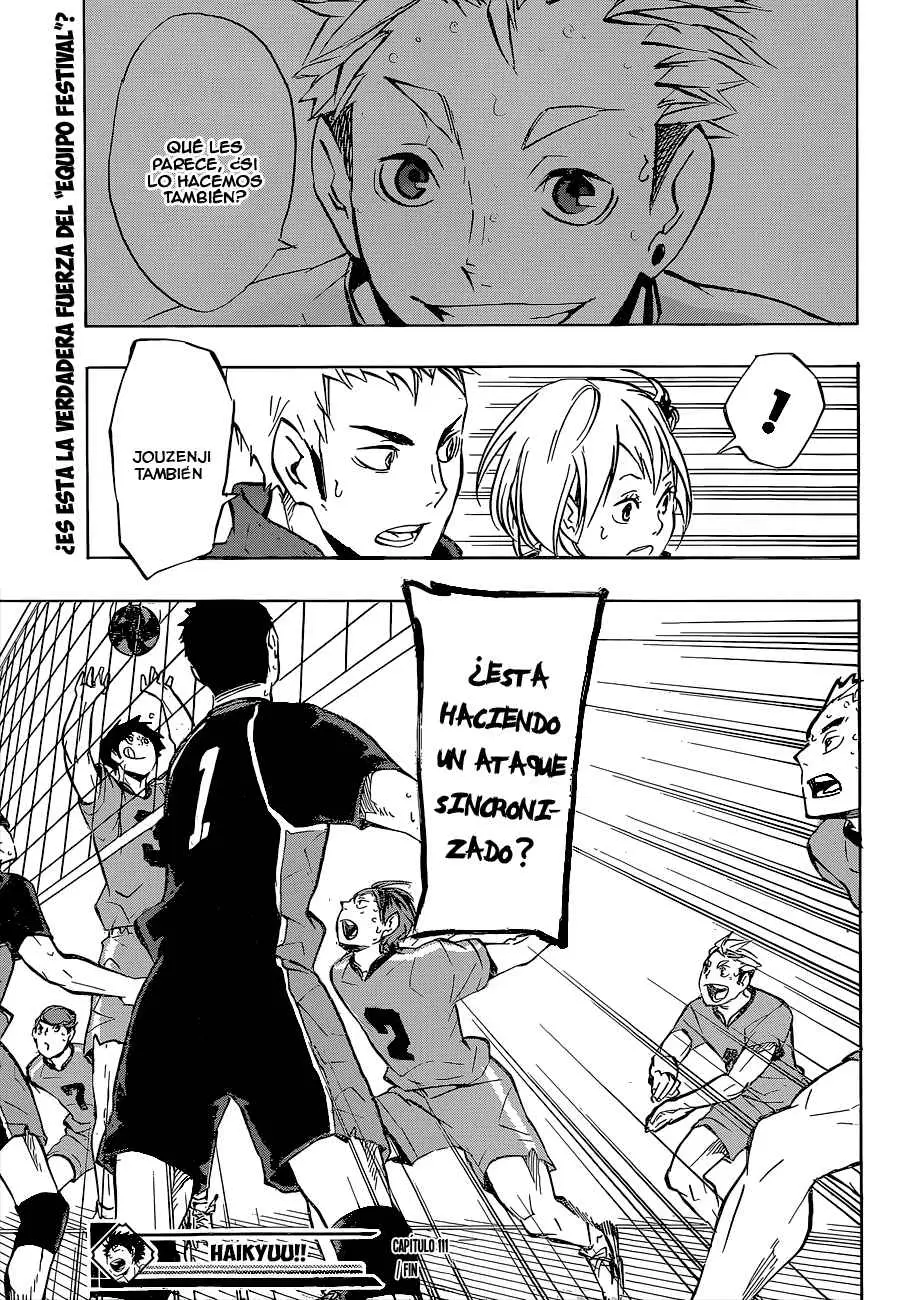 Haikyu!! capítulo 111, página 19