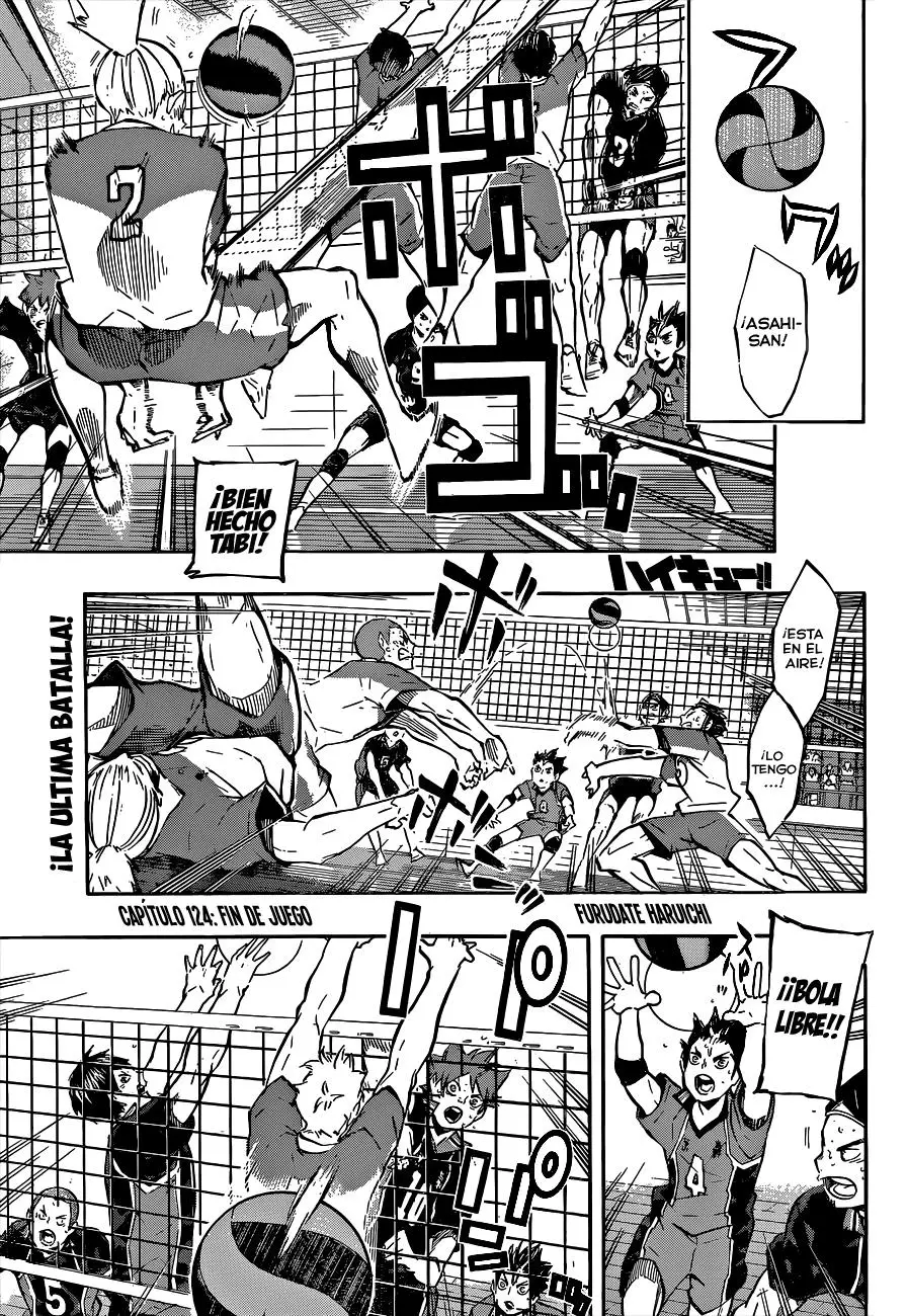Haikyu!! capítulo 124, página 2