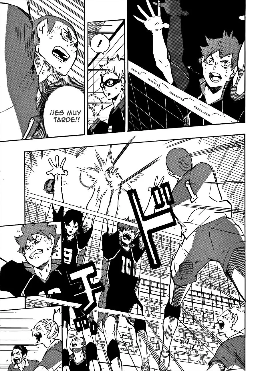 Haikyu!! capítulo 124, página 18