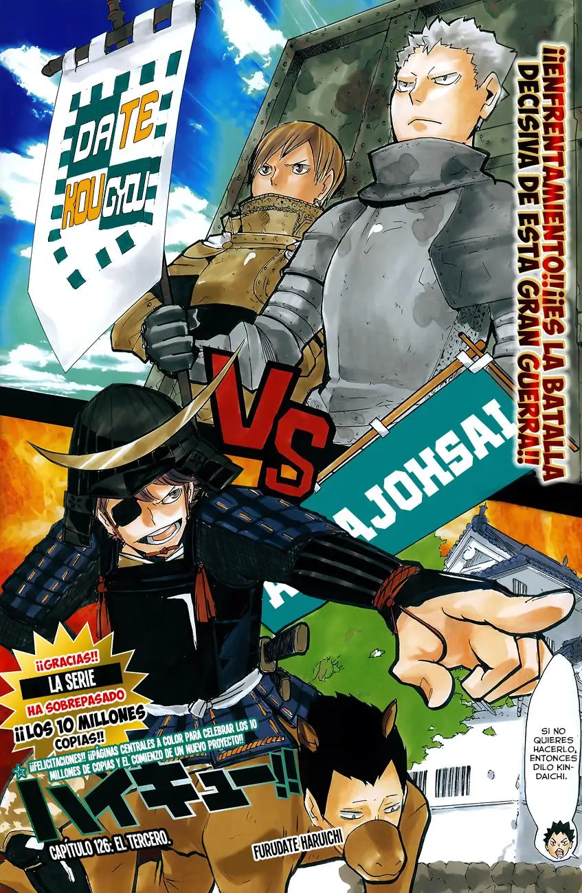 Haikyu!! capítulo 126, página 2