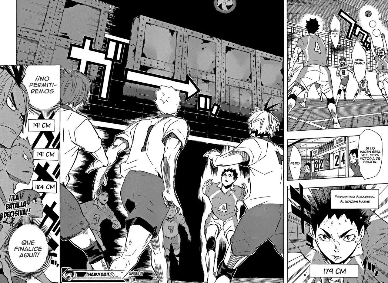 Haikyu!! capítulo 127, página 19