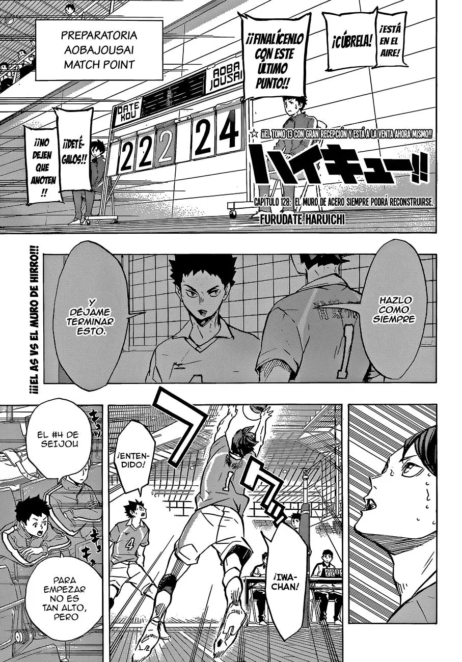 Haikyu!! capítulo 128, página 2