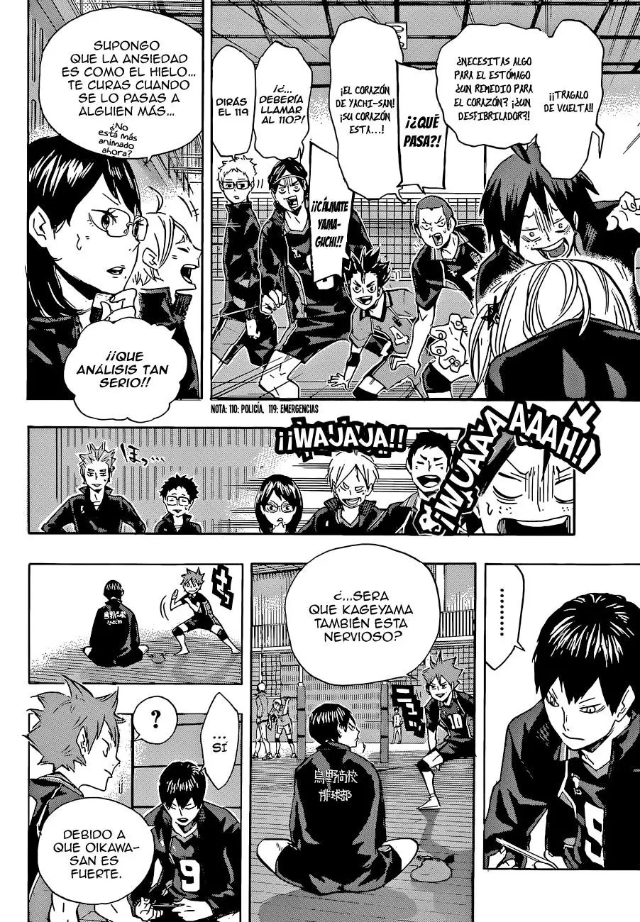 Haikyu!! capítulo 128, página 16