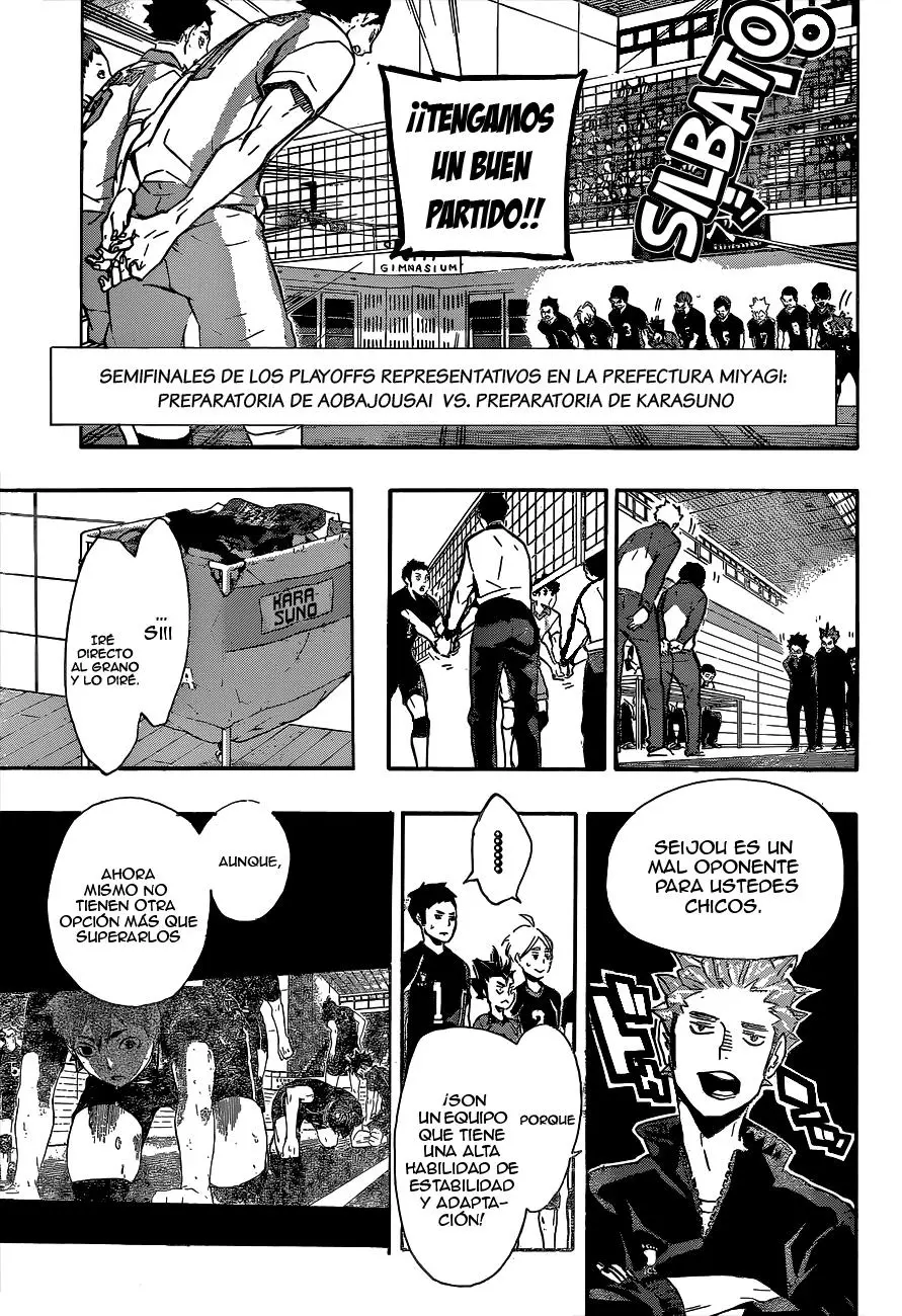 Haikyu!! capítulo 129, página 8