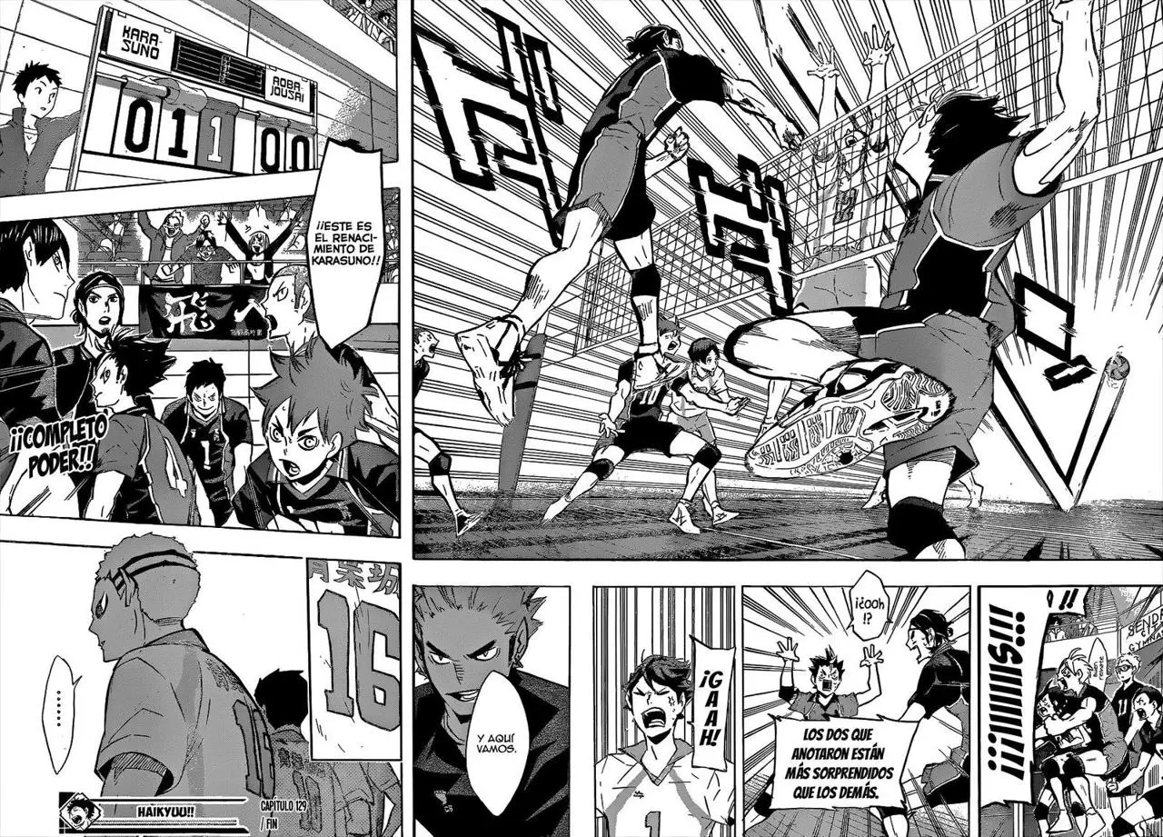 Haikyu!! capítulo 129, página 17