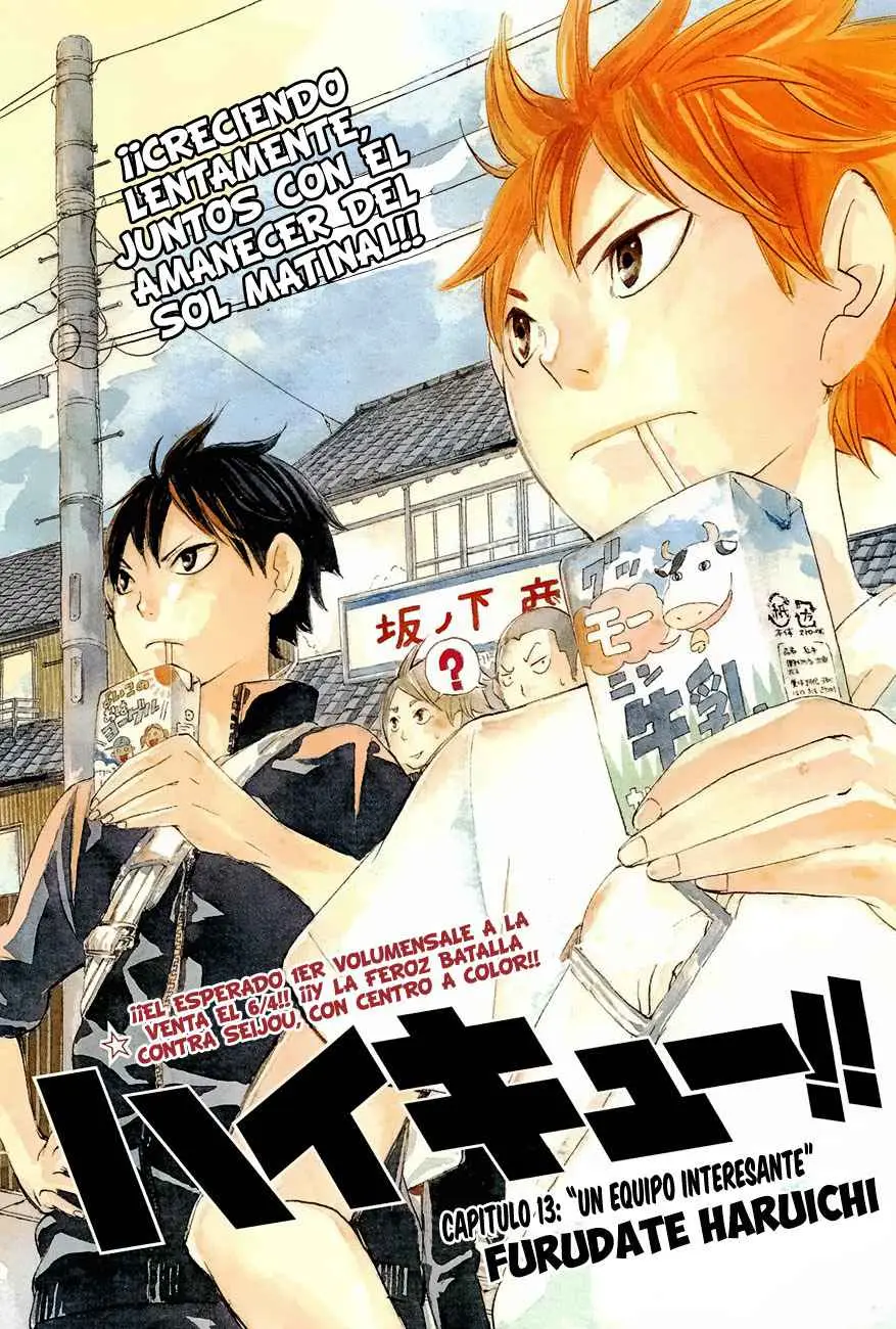 Haikyu!! capítulo 13, página 2