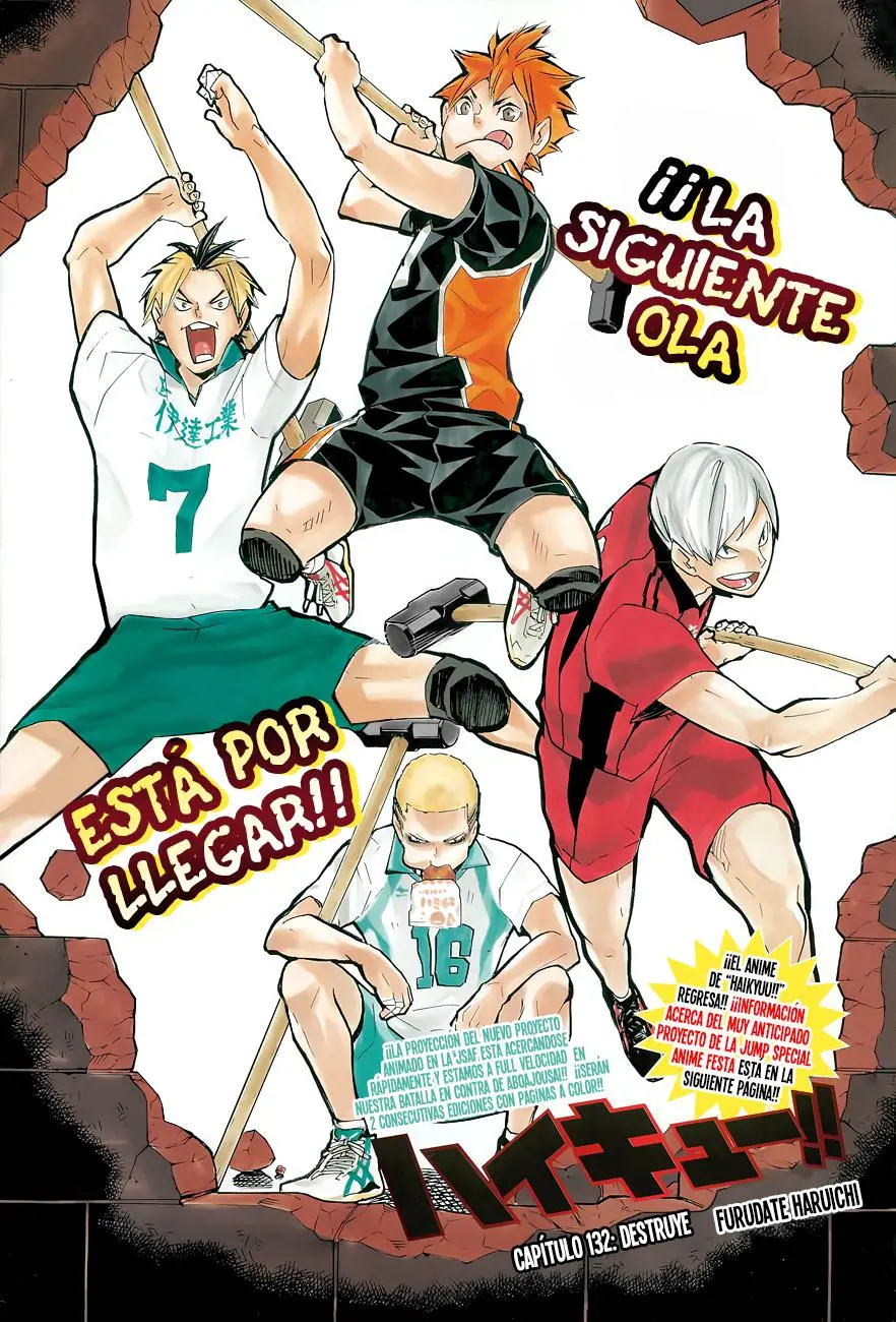 Haikyu!! capítulo 132, página 2