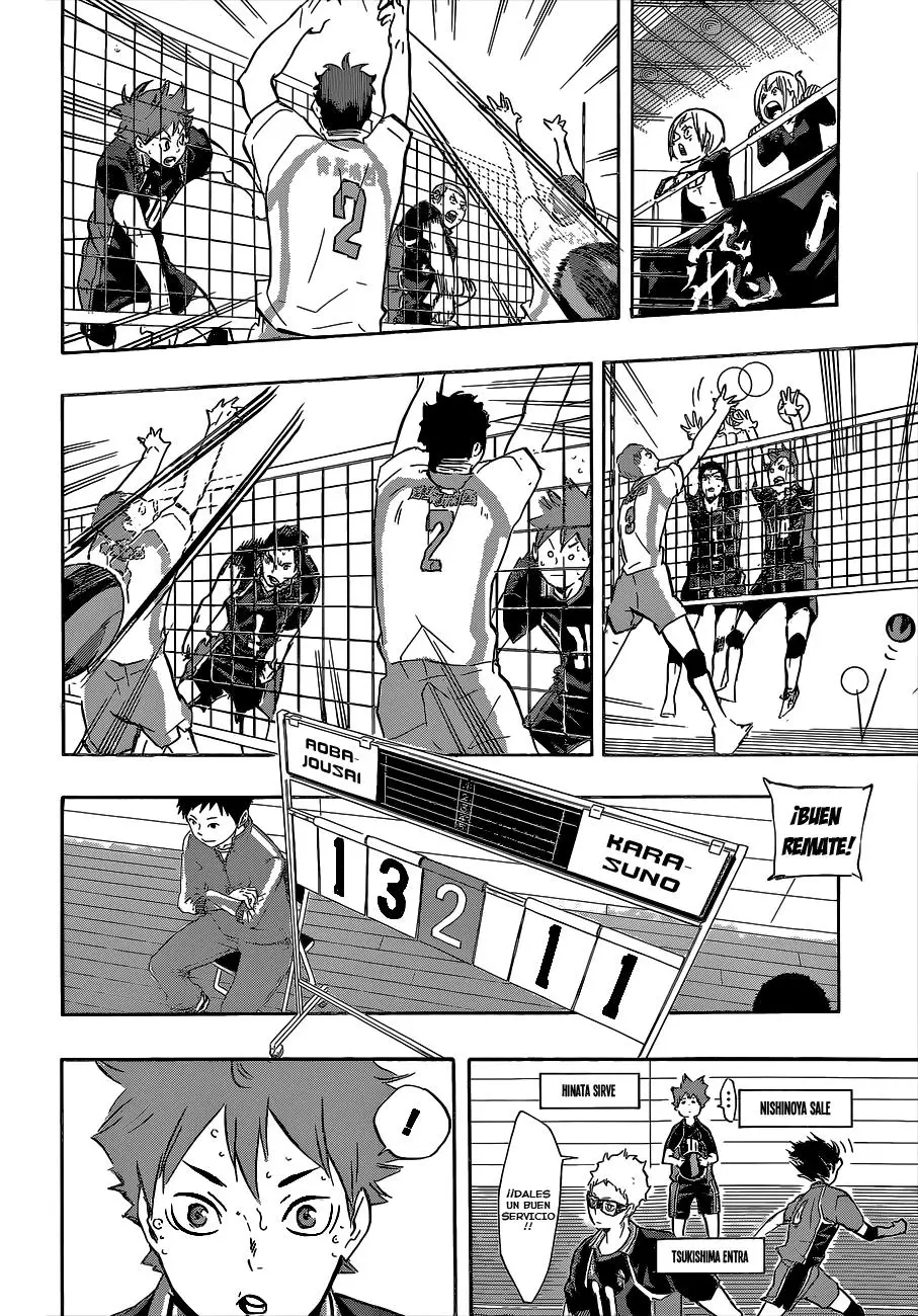 Haikyu!! capítulo 133, página 14