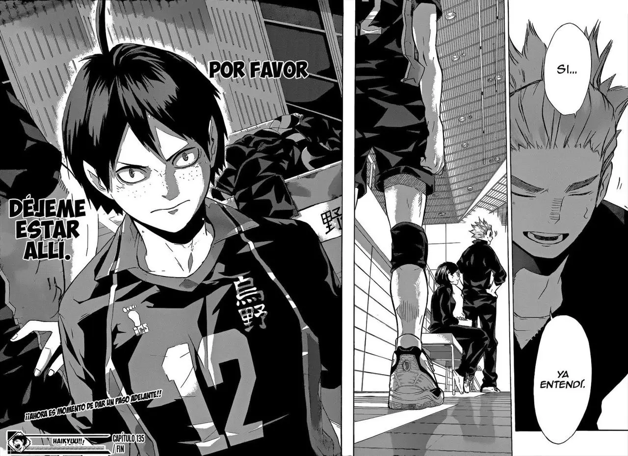 Haikyu!! capítulo 135, página 18