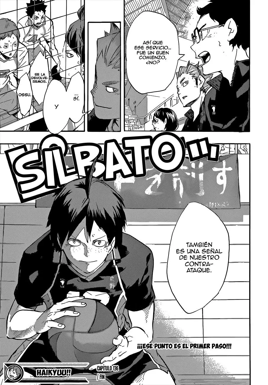 Haikyu!! capítulo 136, página 18
