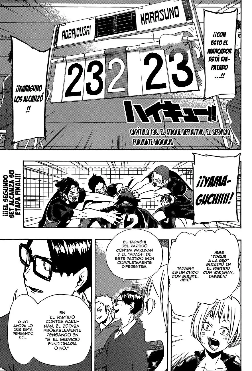 Haikyu!! capítulo 138, página 2