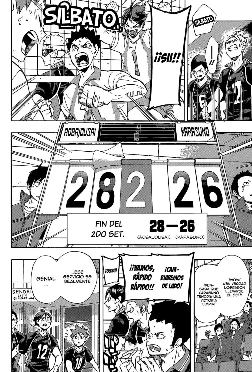 Haikyu!! capítulo 139, página 12