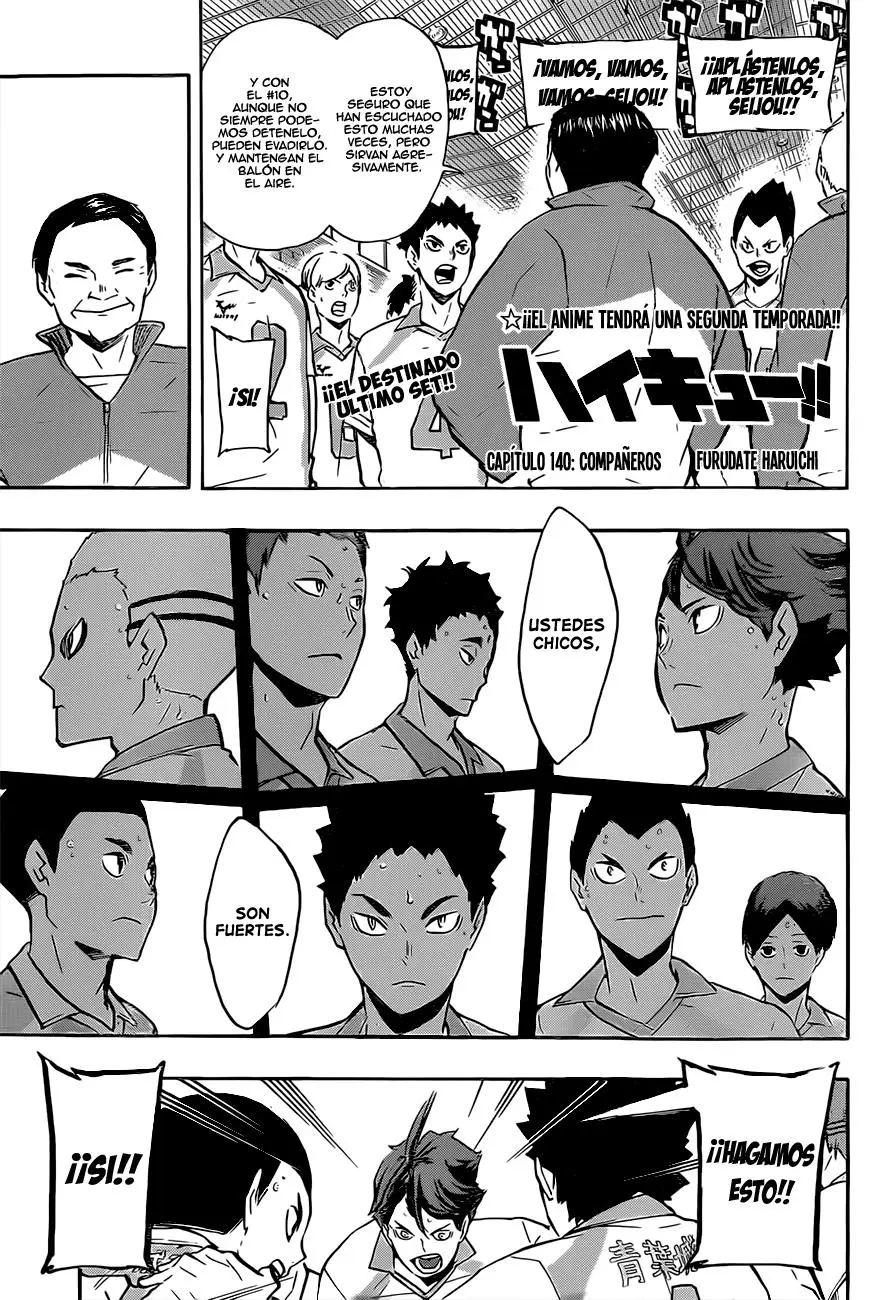 Haikyu!! capítulo 140, página 2