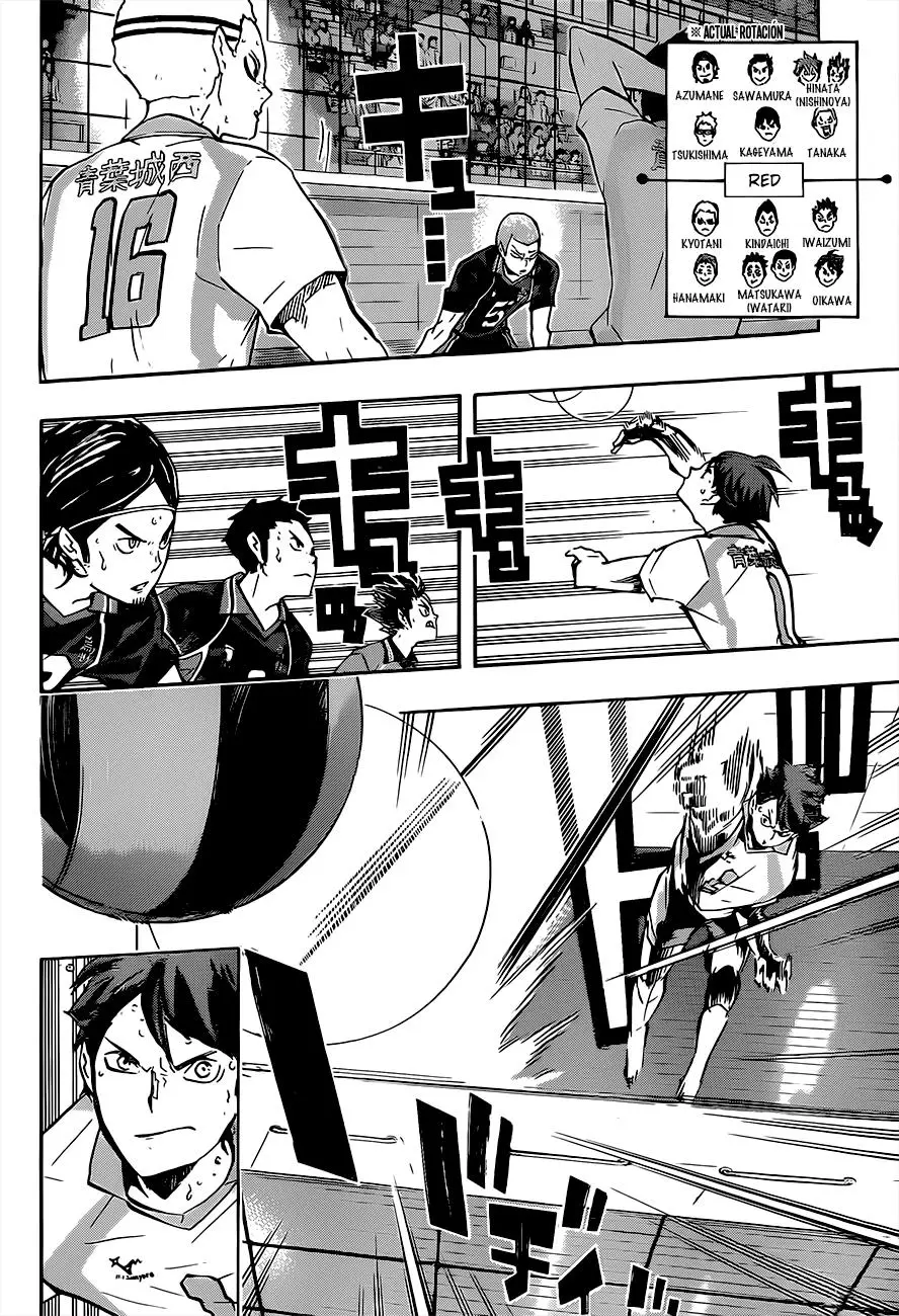Haikyu!! capítulo 140, página 13