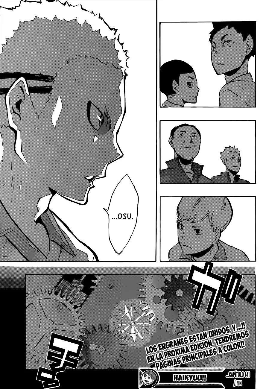 Haikyu!! capítulo 141, página 18