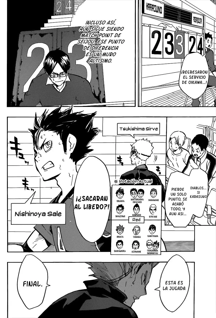 Haikyu!! capítulo 144, página 17