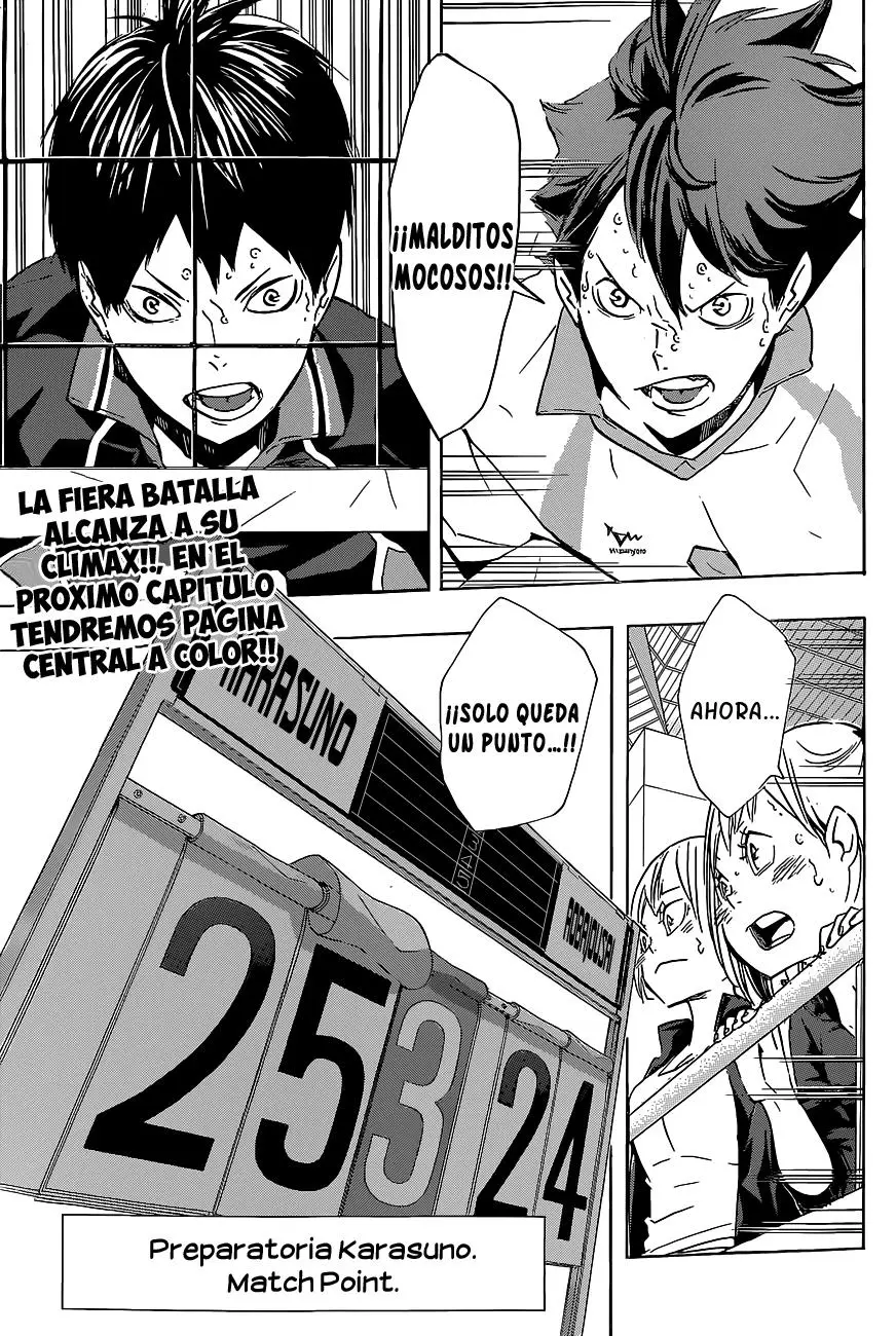 Haikyu!! capítulo 145, página 18