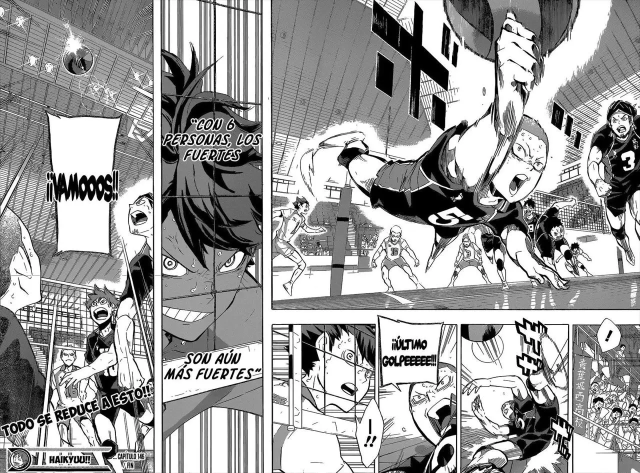 Haikyu!! capítulo 146, página 16