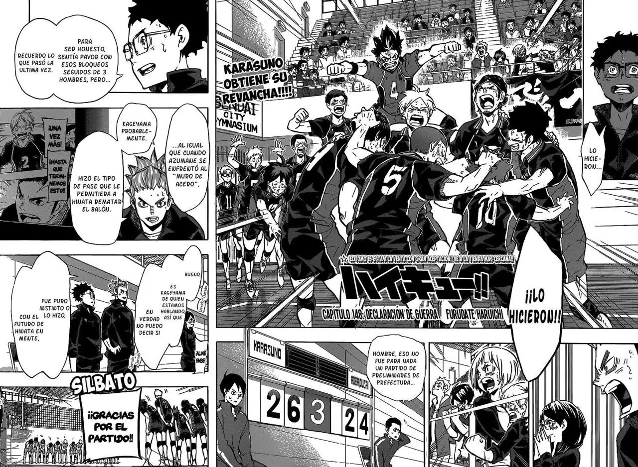 Haikyu!! capítulo 148, página 3