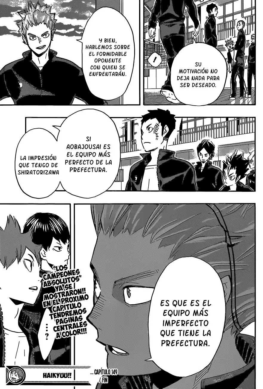 Haikyu!! capítulo 149, página 20