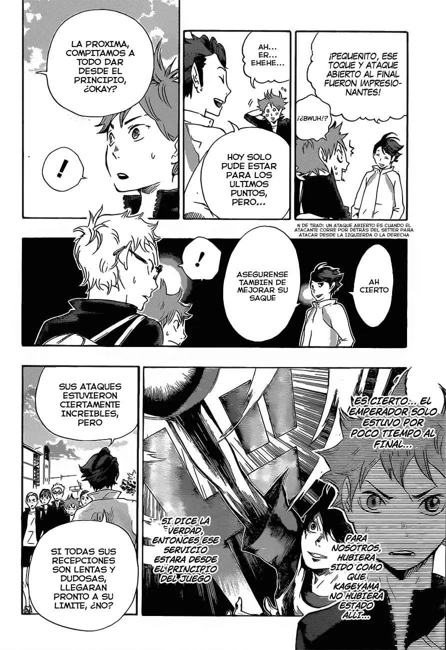 Haikyu!! capítulo 15, página 17