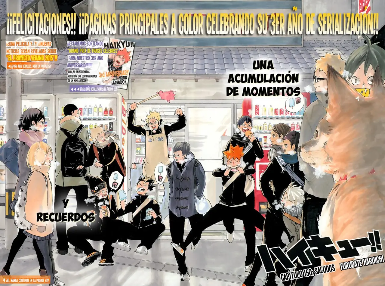 Haikyu!! capítulo 150, página 4