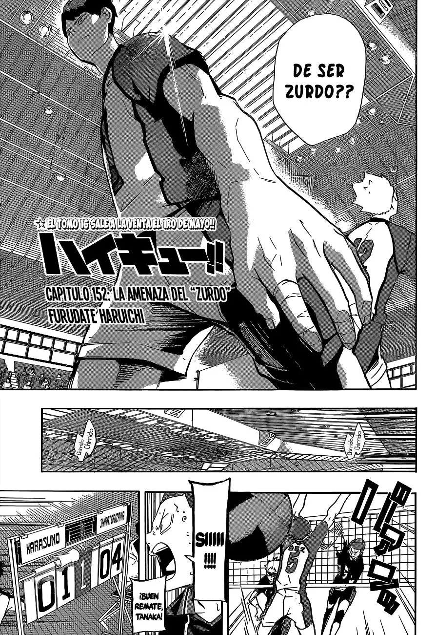 Haikyu!! capítulo 152, página 6