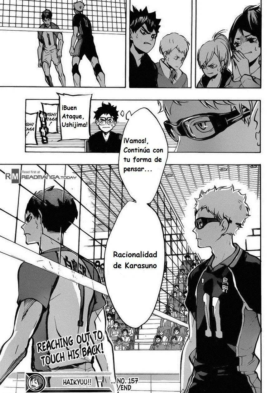 Haikyu!! capítulo 157, página 18