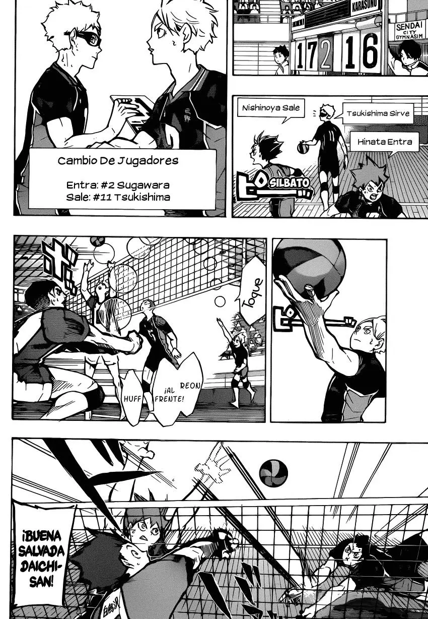 Haikyu!! capítulo 158, página 8