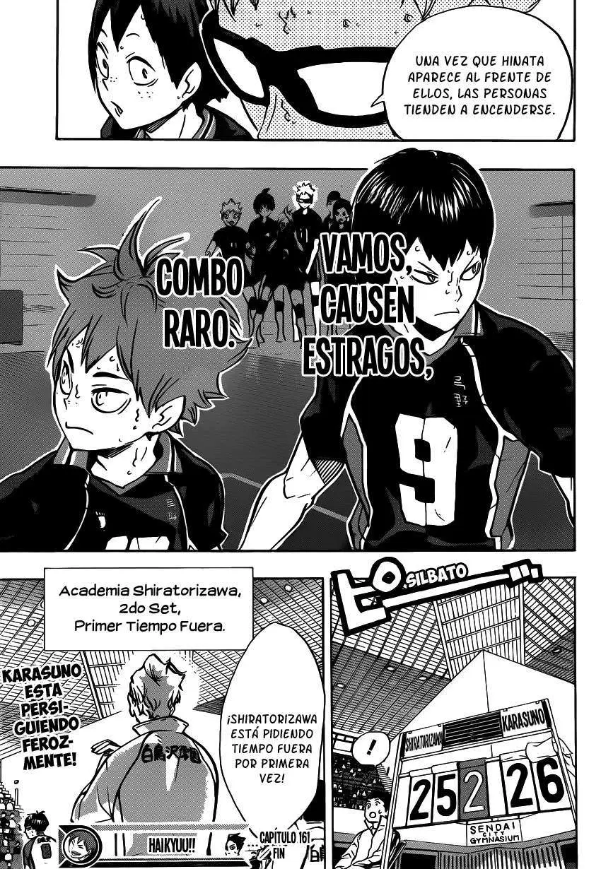 Haikyu!! capítulo 161, página 18