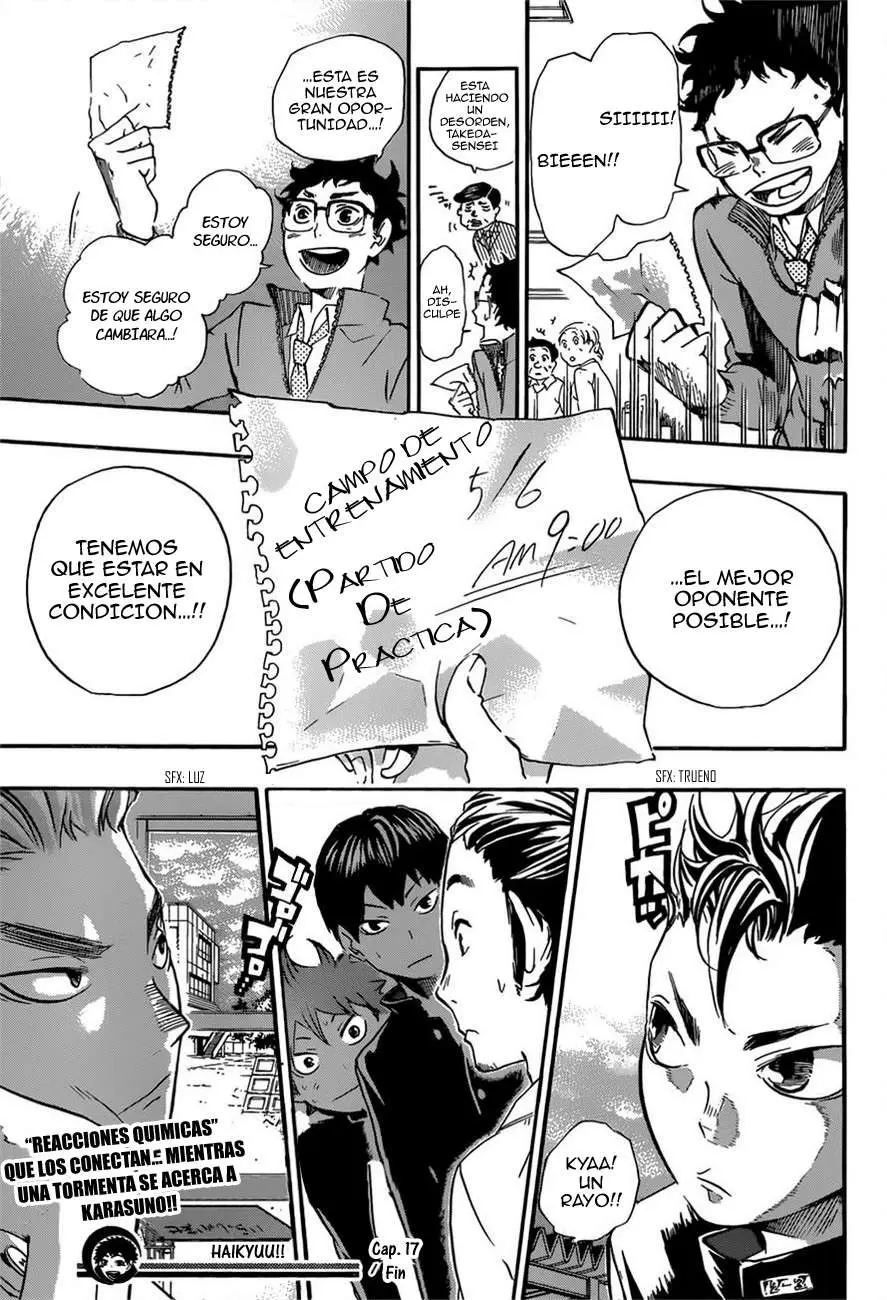 Haikyu!! capítulo 17, página 23