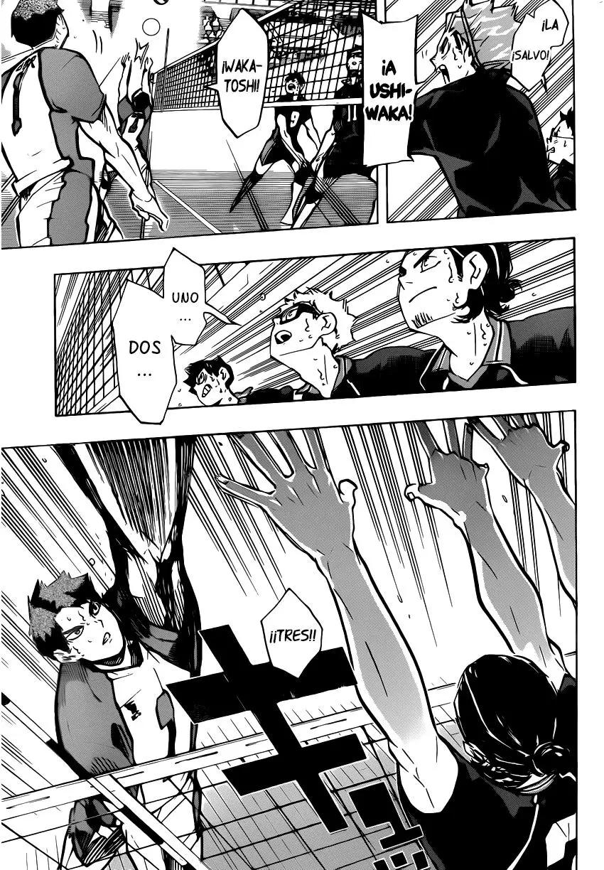 Haikyu!! capítulo 172, página 15