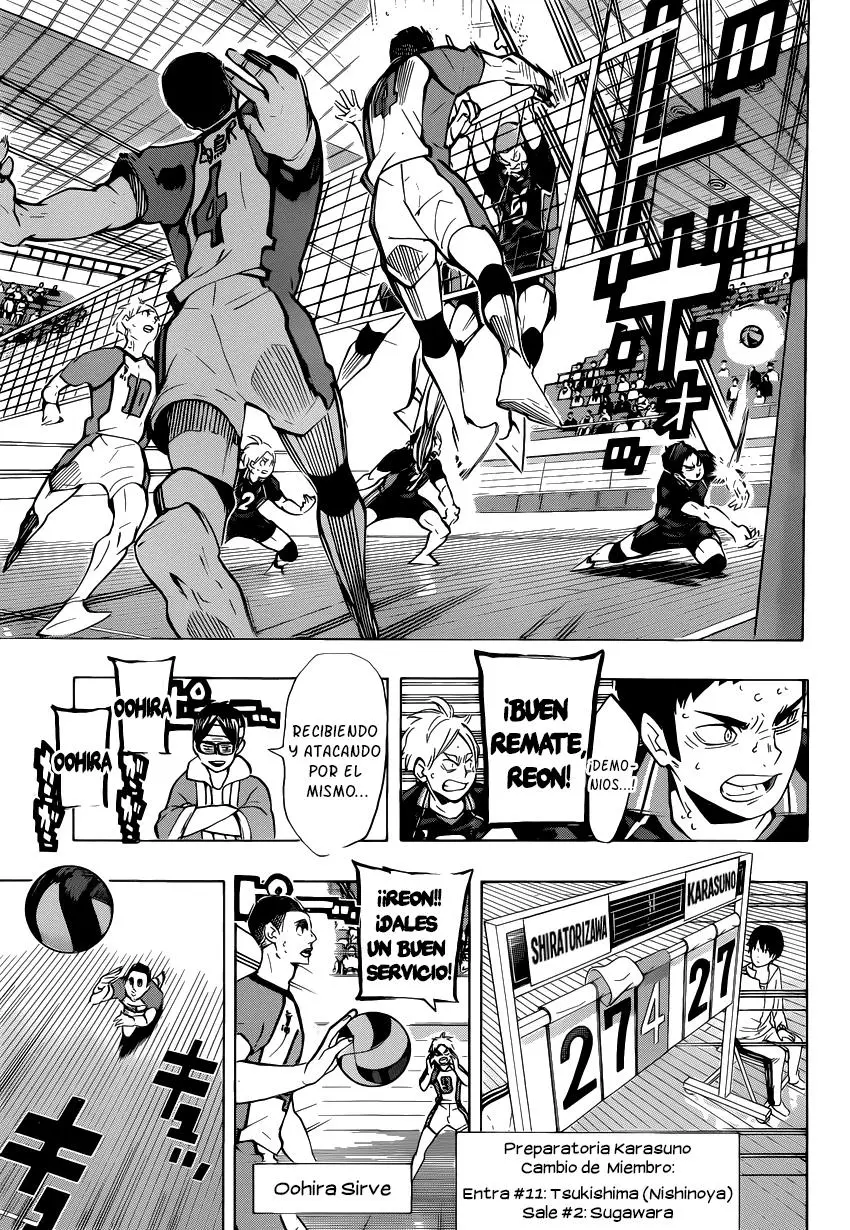 Haikyu!! capítulo 174, página 9