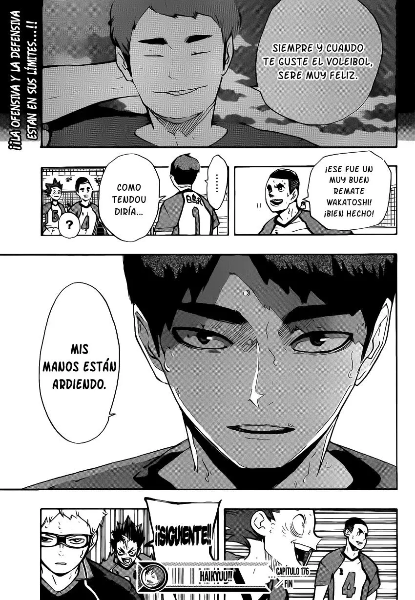 Haikyu!! capítulo 176, página 19