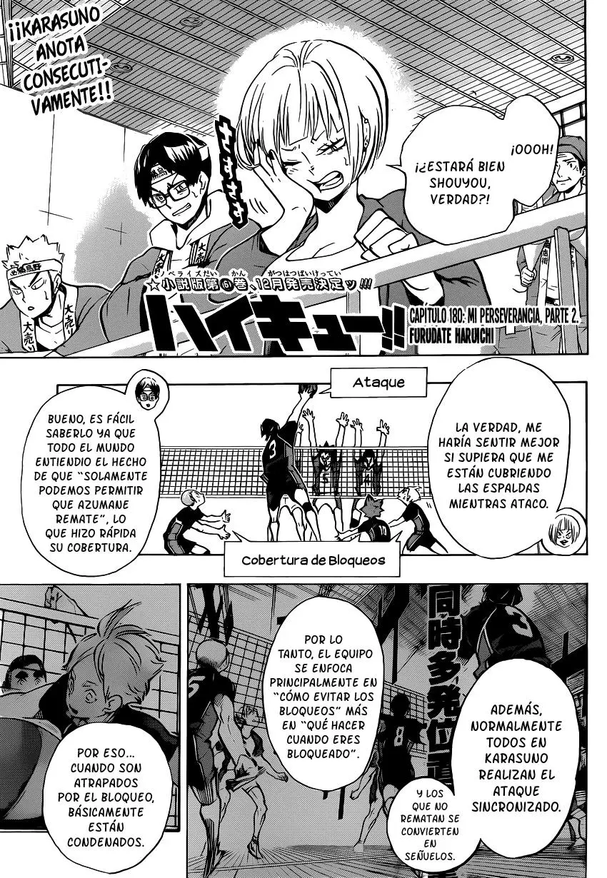 Haikyu!! capítulo 180, página 2