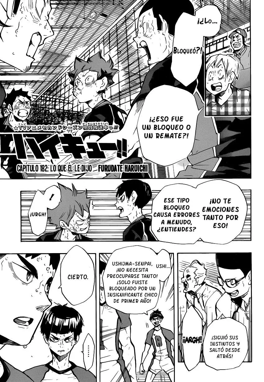 Haikyu!! capítulo 182, página 2