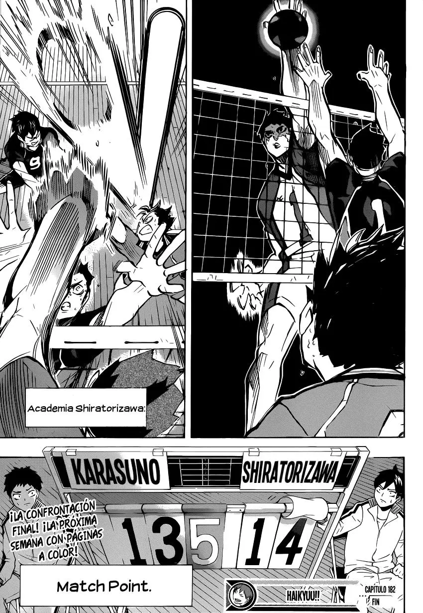 Haikyu!! capítulo 182, página 20