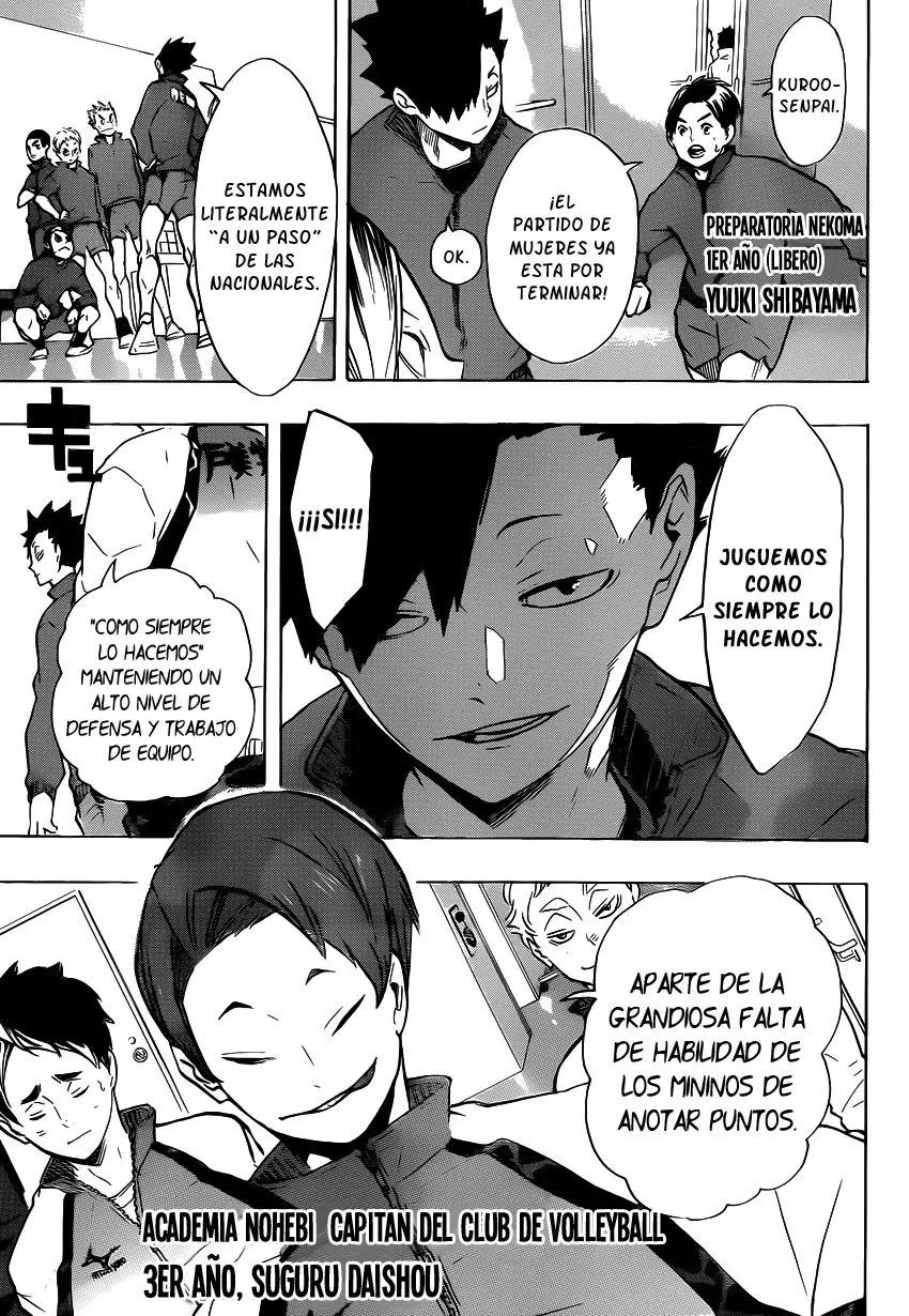 Haikyu!! capítulo 190, página 15