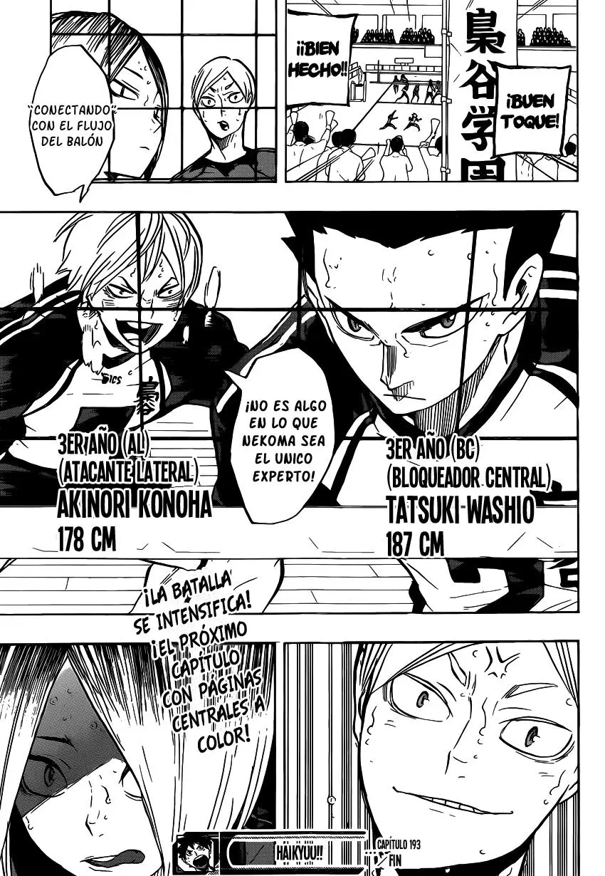 Haikyu!! capítulo 193, página 19