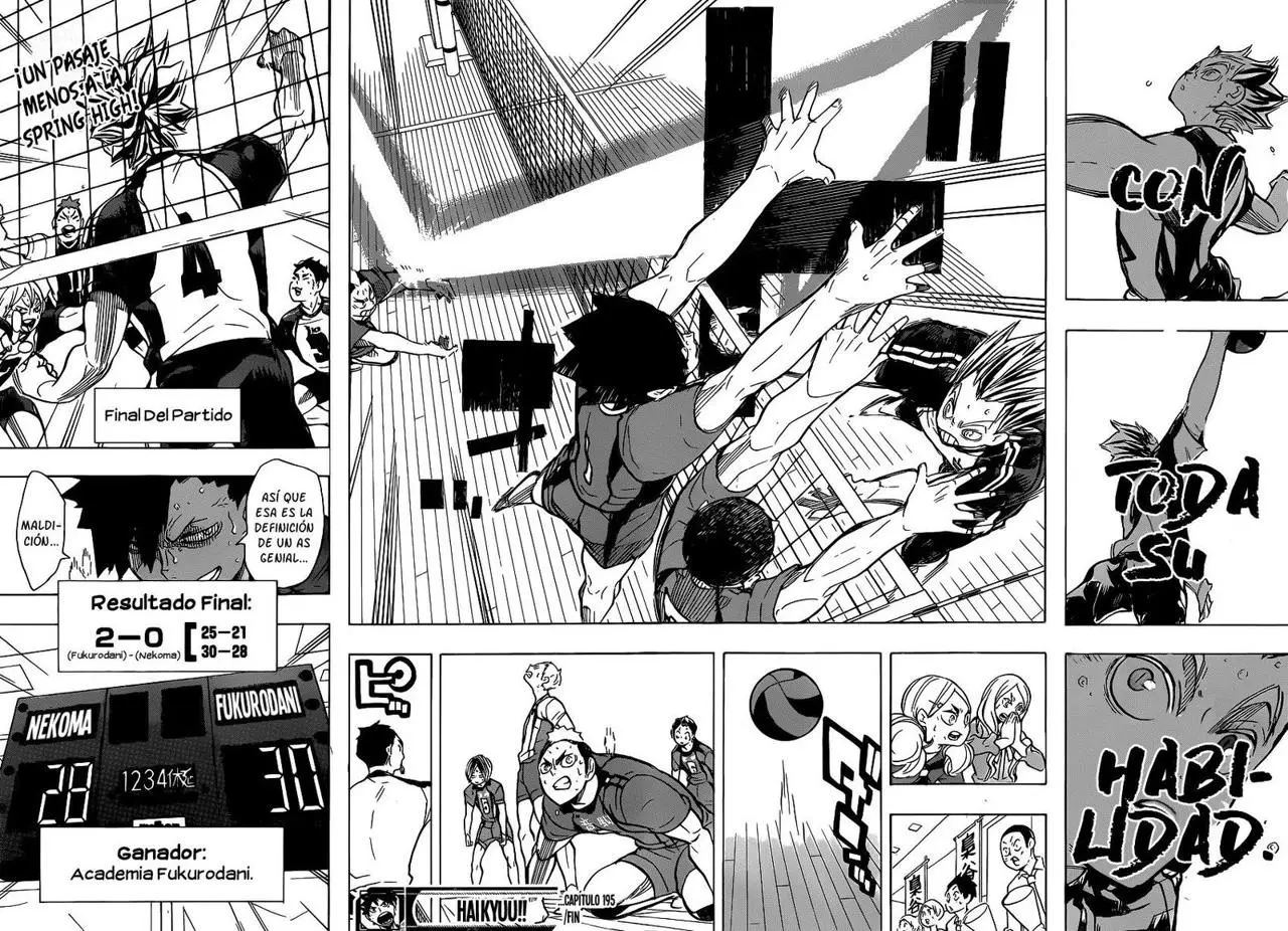 Haikyu!! capítulo 195, página 17