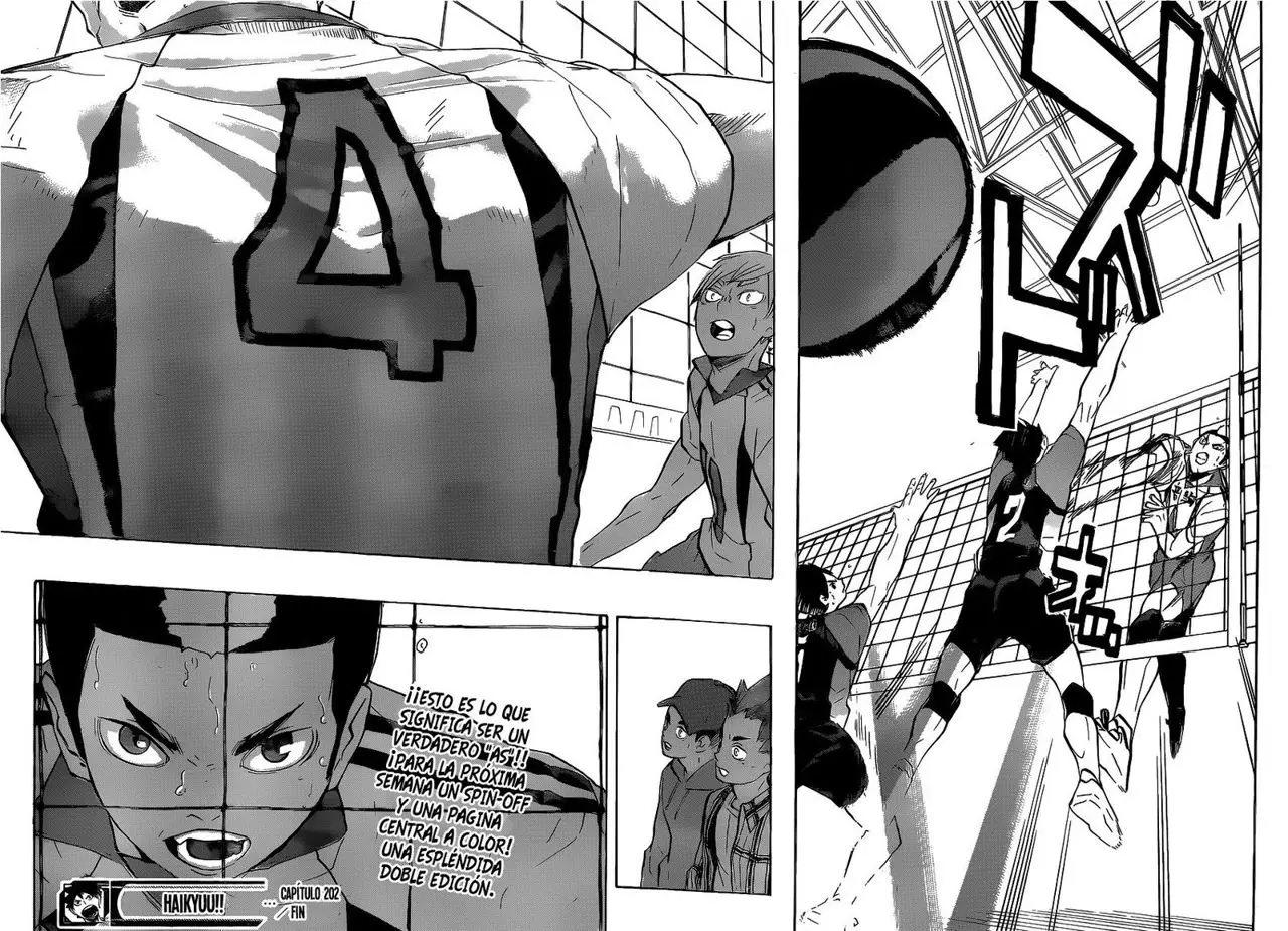 Haikyu!! capítulo 202, página 18