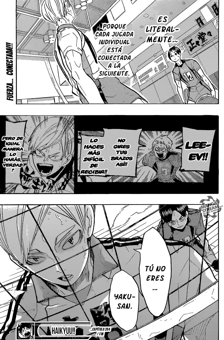 Haikyu!! capítulo 204, página 20