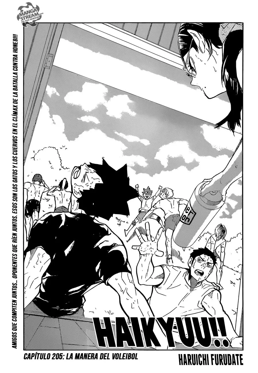 Haikyu!! capítulo 205, página 2