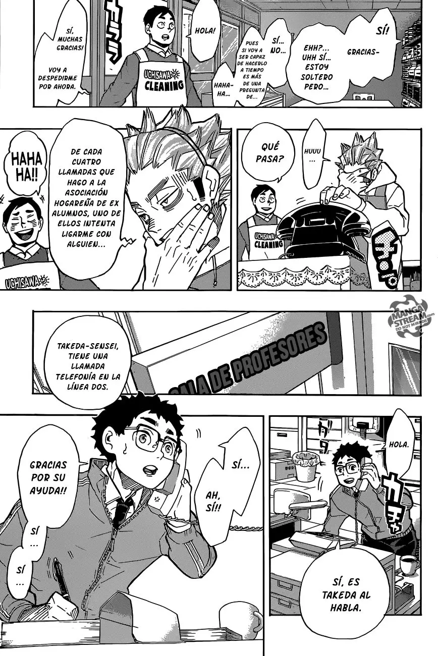 Haikyu!! capítulo 207, página 8