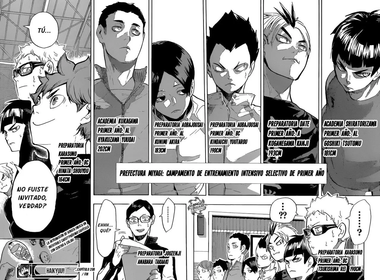 Haikyu!! capítulo 208, página 18