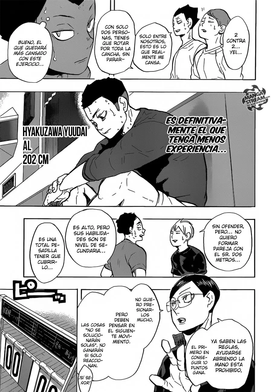 Haikyu!! capítulo 217, página 9